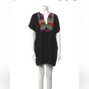 Mara Hoffman Graphic Print Mini Dress